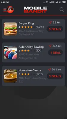 Mobile Bandit android App screenshot 2